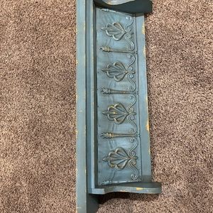 Large and Sturdy Vintage Wall Shelf